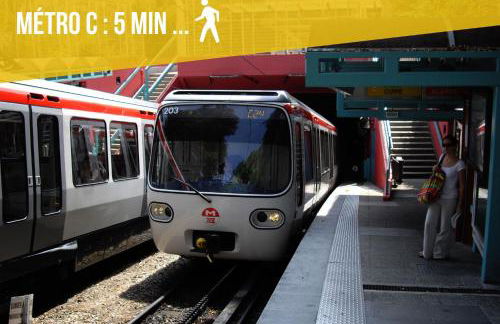 Grand duplex 5 pers au cœur de Lyon Opéra & métro - Foto 19