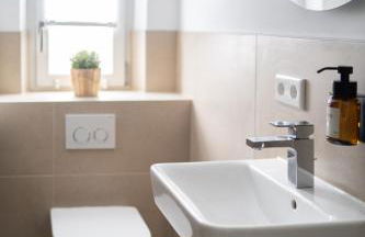 Modernes, zentrales Apartment mit Boxspringbett und Waschmaschine - Foto 29