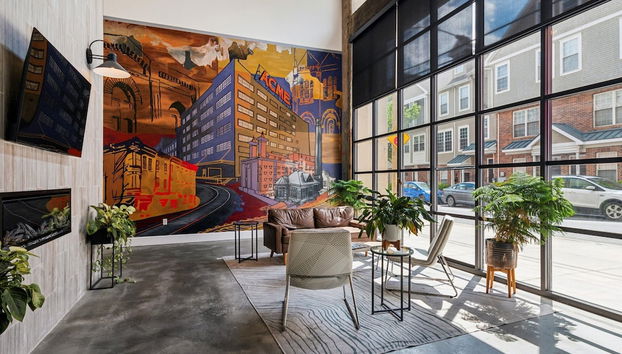 Sitzecke in der Lobby