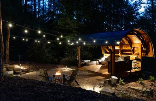 Airstream w Bathtub, River, & Hot Tub - Foto 16