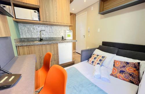 Estúdio One Ecovile | Vista Espetacular | Gonzaga Stays - Foto 18