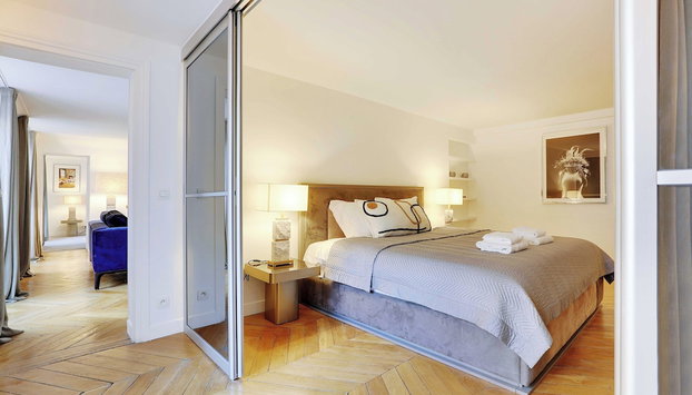 Elegant Apartment - 2bd/6p - Avenue Montaigne - Foto 4, Habitación