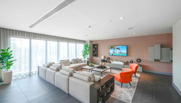 Sala de estar do lobby