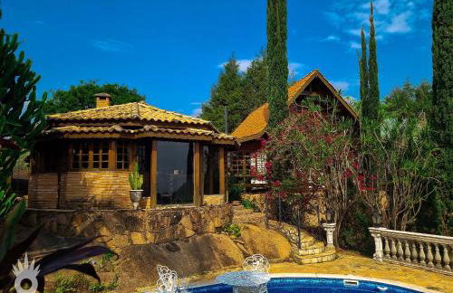 Casa Europeia com Lareira & Piscina em Indaiatuba - Foto 8