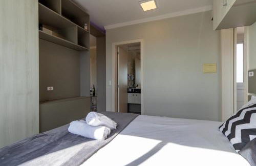 Pôr do sol 18º andar vista da cidade CENTRAL, Garagem NOVO - Foto 15