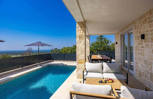 Villa mit Meerblick & Pool bei Poreč - Foto 26