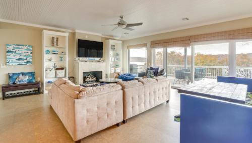 Fire Pit and Stunning Views Lake Eufaula Retreat! - Foto 3