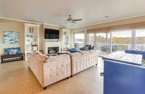 Fire Pit and Stunning Views Lake Eufaula Retreat! - Foto 3