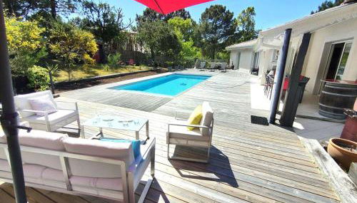 Villa spacieuse avec piscine chauffée, jardin et terrasse à Petit-Piquey - FR-1-736-9 - Photo 5