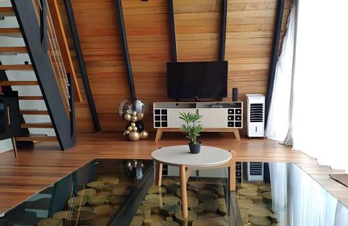 Cabaña Triángulo del Sol | Vista a las montañas | Hidromasaje | Aire - Foto 25