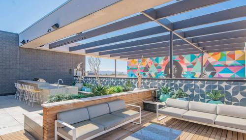 Stylish 1BD - Pool, Gym, Parking, W-D - Sleeps 4 - Foto 4