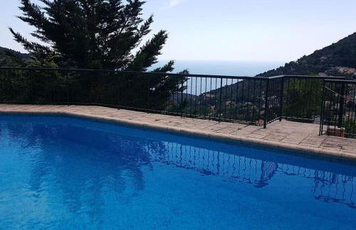 Proche monaco, Appart 4 pers La Turbie, vue mer, piscine, garage - Foto 6