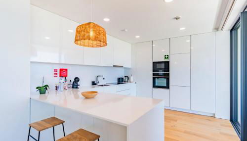 Pé n'Areia - Apartamento com Vista mar - Foto 3, stove, pet friendly, toaster, minibar