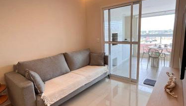 Apto em Bertioga com AC e Wi-Fi - 300m da praia - Foto 4