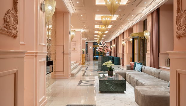 Zona de estar del vestíbulo