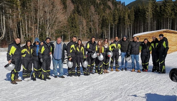 Passeio SnowMobiles em montanhas dos Cárpatos - Foto 2