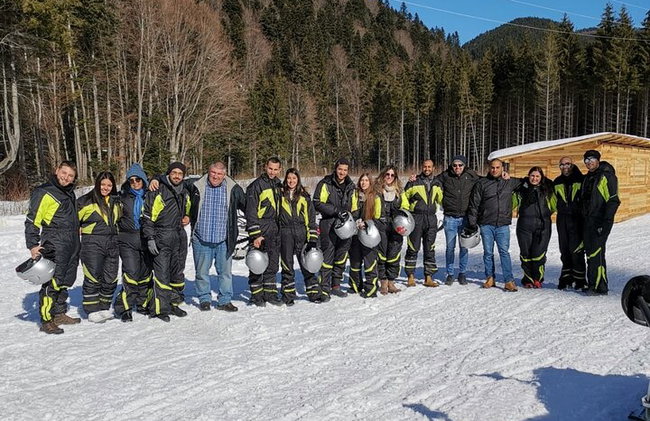 Passeio SnowMobiles em montanhas dos Cárpatos - Foto 2