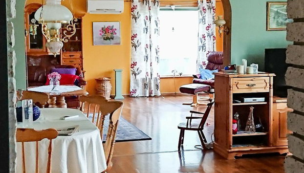 8 Person Holiday Home in Tengelfjord - Foto 4, Sala de estar