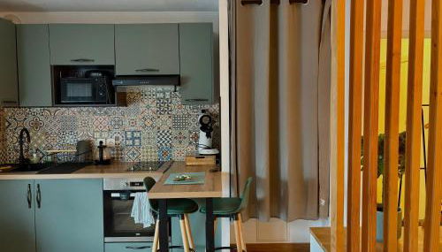 T1 cosy tout équipé, proche Airbus aéroport - Foto 3, stove, pet friendly