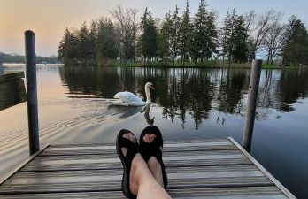 Large 1 BR Cottage, KING BED on the Lake - Foto 2