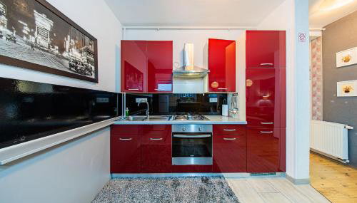 Flexible SelfCheckIns 203 - Zagreb - 2 Bedrooms - Loggia - Foto 5, stove