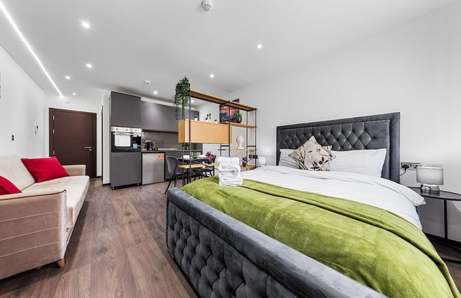 Chic Studio in Golders Green Near Tube Station - Foto 8