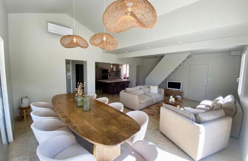 Maison pour 12p, piscine à débordement chauffée d'avril à octobre inclus - Foto 43