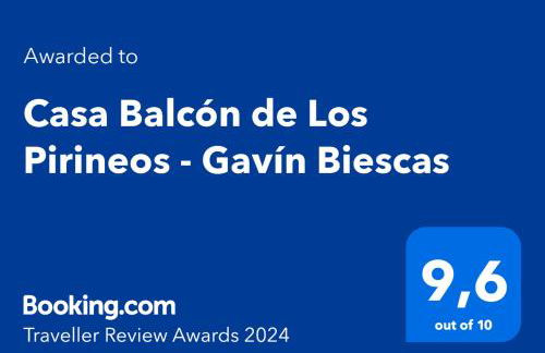 Casa Balcón de Los Pirineos - Gavín Biescas - Foto 2