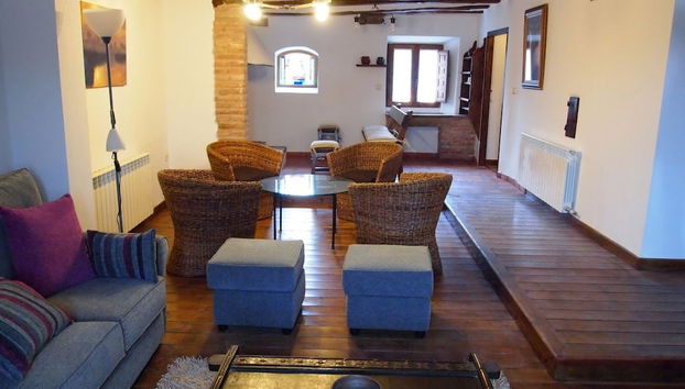 Zona de estar del vestíbulo