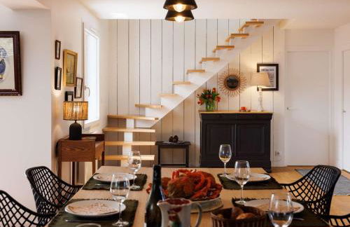 Maison 4 étoiles à Trégastel, proche plage pour 8 pers. avec parking - FR-1-542-74 - Foto 4