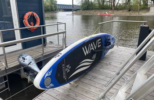 Hausboot OFF im Diamantgraben an der Elbe - Foto 7