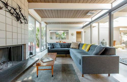 Eichler Mid Century Modern Designer Pool/Jacuzzi - Foto 61