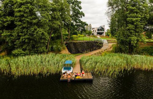 Ławka i Sielawka - dom nad jeziorem z prywatnym pomostem - Foto 30