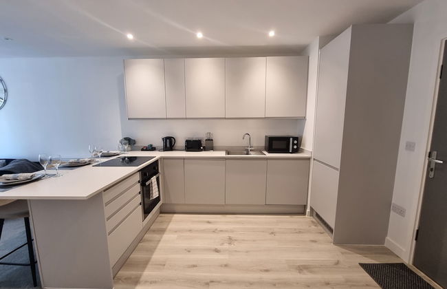 Trafford Suite Modern 1 bed With Cinema Room - Foto 11