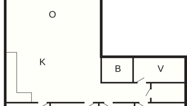 8 Person Holiday Home in Melby - Foto 2, Planta do andar