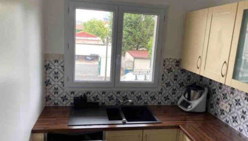 Le Parisien - Bel Appartement à 10mn de Paris - Foto 4, stove, dishwasher, pet friendly, toaster, minibar