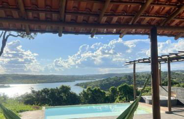 RANCHO NATURE piscina e hidromassagem no LAGO CORUMBÁ 4 ALEXANIA - Foto 11