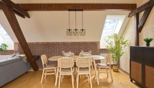 MARX - Charmantes Apartment im Stadtzentrum von Trier - bis 6 Gäste, 2 Schlafzimmer, WLAN & Waschmaschine - Foto 3