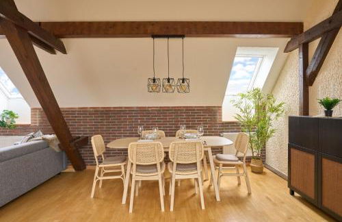 MARX - Charmantes Apartment im Stadtzentrum von Trier - bis 6 Gäste, 2 Schlafzimmer, WLAN & Waschmaschine - Foto 3