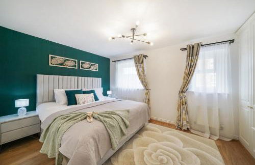 Aylesbury 3BR Home, Sleeps 5, Trendy for couples & Contractors Homely Stay - Foto 13