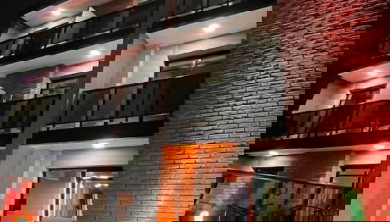 Facciata della struttura