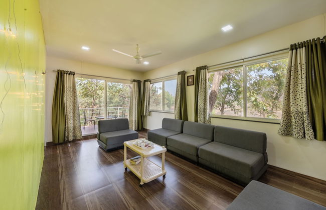 The Lazy River Cottage by cosmicstays - Foto 9