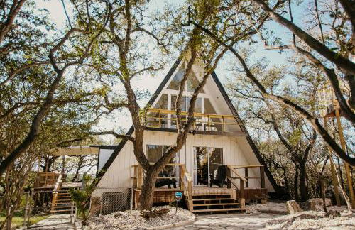 NEW - Unique A-frame in Canyon Lake - Photo 1