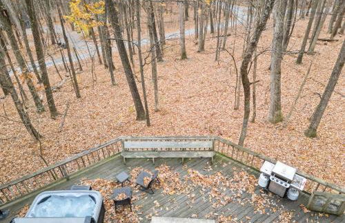 Huge Cabin w Hot Tub, Deck, Grill, Fire Pit, WiFi - Foto 59