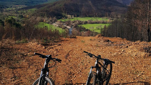 Tour della diga di Caldeirão in bicicletta