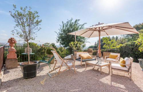 La vue - Charming house with a pool garden and amazing view - Foto 34