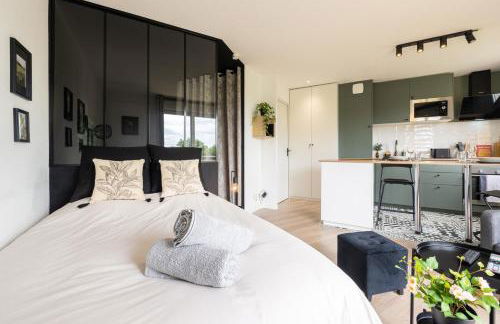 Logis Verde - Vue Nature & Parking Privé, A10 à 5min - Foto 8