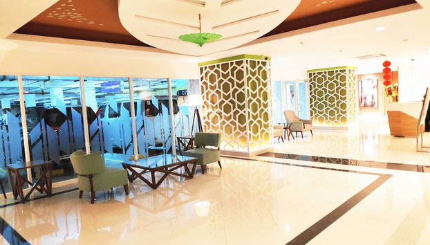 Sitzecke in der Lobby