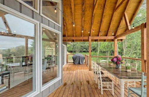 Stunning Modern Rustic Lake Retreat PRVT BOAT SLIP - Foto 23