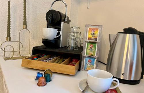 Design Apartment mit Balkon - Küche - Netflix - Foto 9